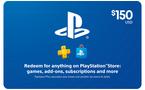 PlayStation Store Gift Card $150
