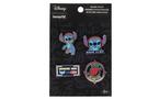 Loungefly Disney Stitch Gamer 4-Piece Pin Set GameStop Exclusive