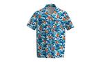 Pokemon Magikarp Waves Woven Unisex Button-Up Collard Shirt GameStop Exclusive