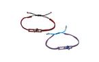 Sonic the Hedgehog Sonic and Shadow Sliding Cord Bracelets GameStop Exclusive