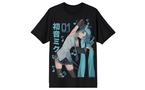 Hatsune Miku Music Notes Unisex Graphic T-Shirt GameStop Exclusive