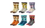 Pokemon Eevee Eeveelutions Crew Socks 6-Pack GameStop Exclusive