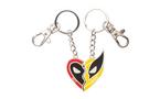 Marvel Deadpool and Wolverine Set de llaveros magnéticos Best Friends Heart Exclusivo de star-game