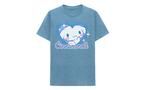 Sanrio Cinnamoroll Air Brush Heart Mens Short Sleeve Graphic T-Shirt