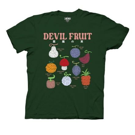 One Piece Devil Fruit Graphic T-Shirt Exclusivo de star-game