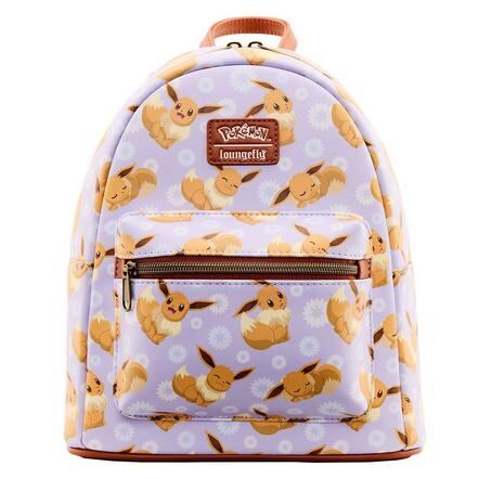 Loungefly Pokemon Eevee Floral Mini Backpack Exclusivo de star-game