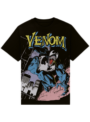 Marvel Venom Lethal Protector Comic Cover Camiseta de manga corta gráfica unisex Exclusivo de star-game