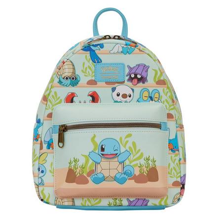Loungefly Pokemon Water Type Aquarium Mini Backpack Exclusivo de star-game