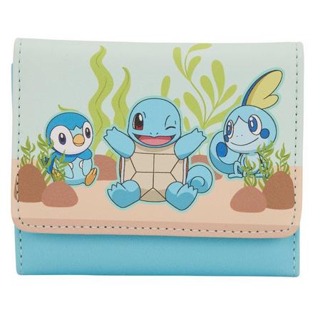 Loungefly Pokemon Water Type Aquarium Mini Flap Wallet Exclusivo de star-game