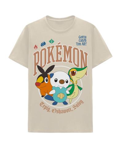 Pokemon Unova Starters Graphic T-Shirt Exclusivo de star-game