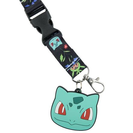 Pokemon Grass Type Floral Lanyard Exclusivo de star-game