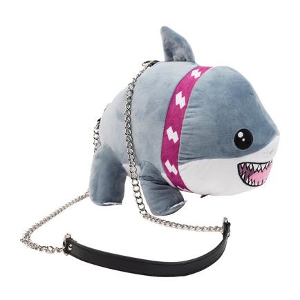 Marvel Rivals Jeff the Landshark Plush Crossbody Bag Exclusivo de star-game
