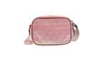 Super Mario Princess Peach Iridescent Quilted Camera Crossbody Bag Exclusivo de star-game