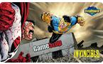 OverPower TCG: Invincible Omni-Man vs Invincible Skybound Premium Format Playmat Exclusivo de star-game
