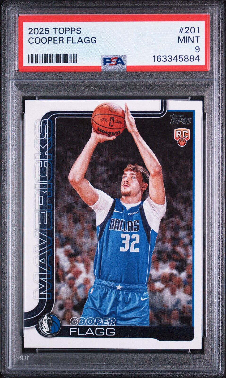 2025 Topps 201 Cooper Flagg PSA 9